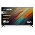 Телевизор LED Hyundai 40" H-LED40BS5002 Android TV Frameless черный FULL HD 60Hz DVB-T2 DVB-C DVB-S DVB-S2 USB WiFi Smart TV
