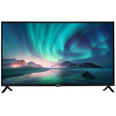 Телевизор LED Hyundai 40" H-LED40BS5002 Android TV Frameless черный FULL HD 60Hz DVB-T2 DVB-C DVB-S DVB-S2 USB WiFi Smart TV