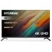 Телевизор LED Hyundai 43" H-LED43BU7006 Android TV Frameless Metal черный 4K Ultra HD 60Hz DVB-T DVB-T2 DVB-C DVB-S DVB-S2 USB WiFi Smart TV