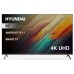 Телевизор LED Hyundai 50" H-LED50BU7006 Android TV Frameless Metal черный 4K Ultra HD 60Hz DVB-T2 DVB-C DVB-S DVB-S2 USB WiFi Smart TV