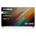 Телевизор LED Hyundai 55" H-LED55BU7006 Android TV Frameless Metal черный 4K Ultra HD 60Hz DVB-T DVB-T2 DVB-C DVB-S DVB-S2 USB WiFi Smart TV