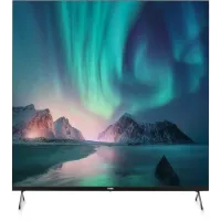 Телевизор LED Hyundai 55" H-LED55BU7006 Android TV Frameless Metal черный 4K Ultra HD 60Hz DVB-T DVB-T2 DVB-C DVB-S DVB-S2 USB WiFi Smart TV