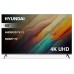 Телевизор LED Hyundai 65" H-LED65BU7006 Android TV Frameless Metal черный/серебристый 4K Ultra HD 60Hz DVB-T DVB-T2 DVB-C DVB-S DVB-S2 USB WiFi Smart TV