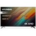 Телевизор LED Hyundai 75" H-LED75BU7006 Android TV Frameless черный 4K Ultra HD 60Hz DVB-T DVB-T2 DVB-C DVB-S DVB-S2 USB WiFi Smart TV