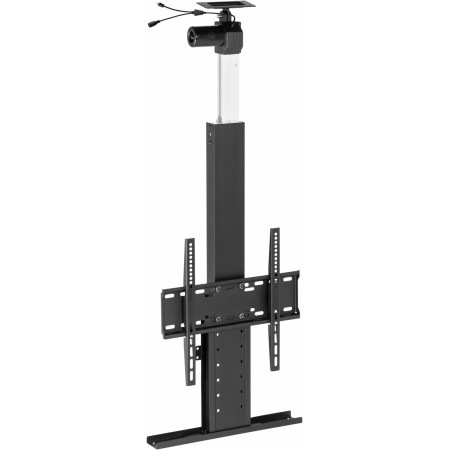 Кронштейн для телевизора Cactus CS-STM-7844 черный 32"-55" макс.45кг напольный (моторизованный лифт)