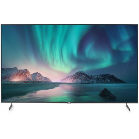 Телевизор LED Hyundai 85" H-LED85BU7007 Android TV Metal черный/черный 4K Ultra HD 60Hz DVB-T DVB-T2 DVB-C DVB-S DVB-S2 USB WiFi Smart TV