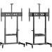Стойка для телевизора Onkron TS1991 eLift черный 50"-100" макс.120кг напольный наклон