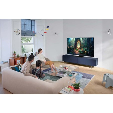 Телевизор QLED Samsung 75" QE75QN85CAUXRU Q черный титан 4K Ultra HD 120Hz DVB-T2 DVB-C DVB-S2 USB WiFi Smart TV (RUS)