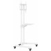 Стойка для телевизора Cactus CS-ST04 белый 37"-70" макс.68кг напольный мобильный