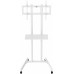 Стойка для телевизора Cactus CS-ST04 белый 37"-70" макс.68кг напольный мобильный
