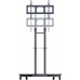 Стойка для телевизора Cactus CS-ST31 черный 37"-75" макс.81.6кг напольный мобильный