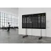 Стойка для телевизора Cactus CS-FS-TV4-PRO черный 32"-70" макс.50кг напольный мобильный