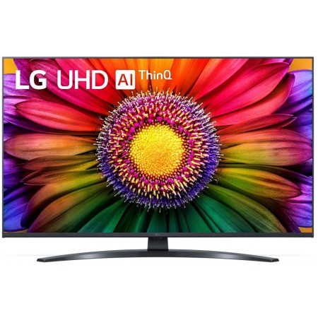 Телевизор LED LG 50" 50UR81009LK.ARUB черный 4K Ultra HD 60Hz DVB-T DVB-T2 DVB-C DVB-S2 USB WiFi Smart TV