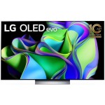 Телевизор OLED LG 77" OLED77C3RLA.ARUB темно-серый/серебристый 4K Ultra HD 120Hz DVB-T DVB-T2 DVB-C DVB-S2 USB WiFi Smart TV