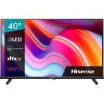 Телевизор QLED Hisense 40" 40A5KQ Frameless черный FULL HD 60Hz DVB-T DVB-T2 DVB-C DVB-S DVB-S2 WiFi Smart TV (RUS)