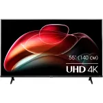Телевизор LED Hisense 55" 55A6K черный 4K Ultra HD 60Hz DVB-T DVB-T2 DVB-C DVB-S DVB-S2 USB WiFi Smart TV