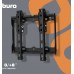 Кронштейн для телевизора Buro MT2 черный 15"-48" макс.25кг настенный наклон