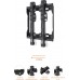 Кронштейн для телевизора Buro MT2 черный 15"-48" макс.25кг настенный наклон