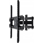 Кронштейн для телевизора Buro MF2 черный 32"-70" макс.35кг настенный поворотно-выдвижной и наклонный