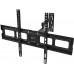 Кронштейн для телевизора Buro MF2 черный 32"-70" макс.35кг настенный поворотно-выдвижной и наклонный
