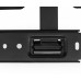 Кронштейн для телевизора Buro MF1 черный 13"-60" макс.25кг настенный поворот и наклон
