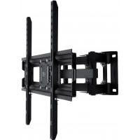 Кронштейн для телевизора Buro MF3 черный 32"-70" макс.40кг настенный поворотно-выдвижной и наклонный