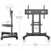 Стойка для телевизора Onkron TS1380 черный 50"-83" макс.70кг напольный мобильный