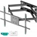 Кронштейн для телевизора Onkron M8L черный 42"-110" макс.100кг настенный поворотно-выдвижной и наклонный
