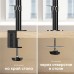 Кронштейн для мониторов Onkron D208E черный 13"-34" макс.16кг настольный поворот и наклон