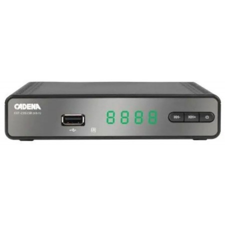 Ресивер DVB-T2 Cadena CDT-2351SB черный