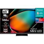 Телевизор LED Hisense 65" 65U8KQ темно-серый 4K Ultra HD 120Hz DVB-T DVB-T2 DVB-C DVB-S DVB-S2 USB WiFi Smart TV