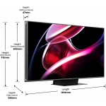 Телевизор LED Hisense 65" 65UXKQ темно-серый 4K Ultra HD 120Hz DVB-T DVB-T2 DVB-C DVB-S DVB-S2 USB WiFi Smart TV