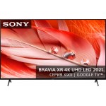 Телевизор LED Sony 75" XR-75X90J BRAVIA черный 4K Ultra HD 100Hz DVB-T DVB-T2 DVB-C DVB-S DVB-S2 USB WiFi Smart TV