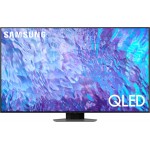 Телевизор QLED Samsung 55" QE55Q80CAUXRU Series 8 черненое серебро 4K Ultra HD 120Hz DVB-T2 DVB-C DVB-S2 USB WiFi Smart TV (RUS)
