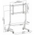 Подставка для телевизора Ultramounts UM306W белый 45"-90" макс.60кг напольный мобильный