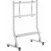 Подставка для телевизора Ultramounts UM306W белый 45"-90" макс.60кг напольный мобильный
