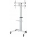 Подставка для телевизора Ultramounts UM307W белый 37"-86" макс.50кг напольный мобильный