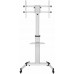Подставка для телевизора Ultramounts UM307W белый 37"-86" макс.50кг напольный мобильный