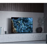 Телевизор OLED Sony 65" XR-65A80L BRAVIA титановый черный 4K Ultra HD 60Hz DVB-T DVB-T2 USB WiFi Smart TV