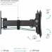 Кронштейн для телевизора Kromax CORBEL-2 черный 10"-32" макс.25кг настенный поворот и наклон