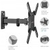 Кронштейн для телевизора Kromax CORBEL-4 черный 15"-42" макс.25кг настенный поворот и наклон