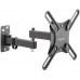 Кронштейн для телевизора Kromax CORBEL-5 черный 15"-42" макс.25кг настенный поворот и наклон