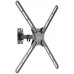 Кронштейн для телевизора Kromax CORBEL-6 черный 22"-65" макс.30кг настенный поворот и наклон