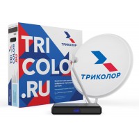 Комплект спутникового телевидения Триколор Европа Ultra HD GS B623L черный