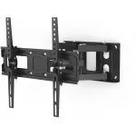 Кронштейн для телевизора Hama 00220830 черный 32"-65" макс.40кг настенный поворотно-выдвижной и наклонный