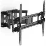 Кронштейн для телевизора Hama 00220831 черный 32"-84" макс.50кг настенный поворотно-выдвижной и наклонный