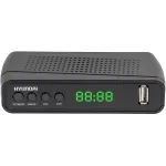 Ресивер DVB-T2 Hyundai H-DVB520 + WiFi-адаптер черный