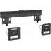 Кронштейн для телевизора Hyundai SL-X3 черный 32"-65" макс.75кг настенный фиксированный