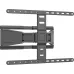 Кронштейн для телевизора Hyundai SL-F1 черный 43"-90" макс.50кг настенный поворотно-выдвижной и наклонный