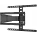 Кронштейн для телевизора Hyundai SL-F1 черный 43"-90" макс.50кг настенный поворотно-выдвижной и наклонный